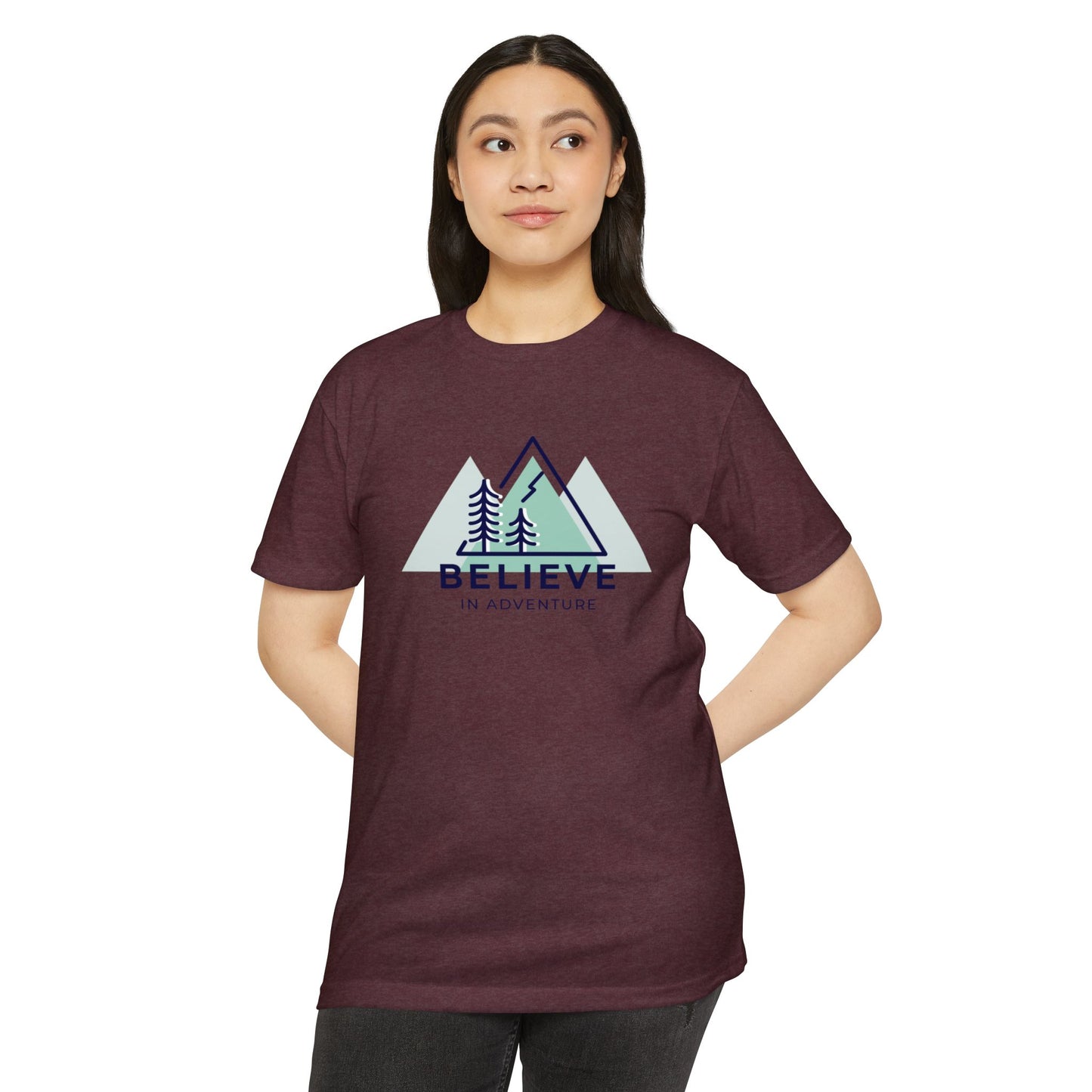 "Believe in Adventure" Unisex Jersey T-Shirt