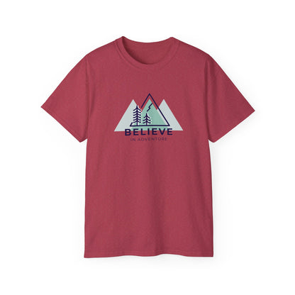 "Believe in Adventure" Graphic T-Shirt for Nature Lovers