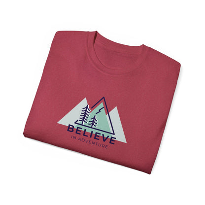 "Believe in Adventure" Graphic T-Shirt for Nature Lovers