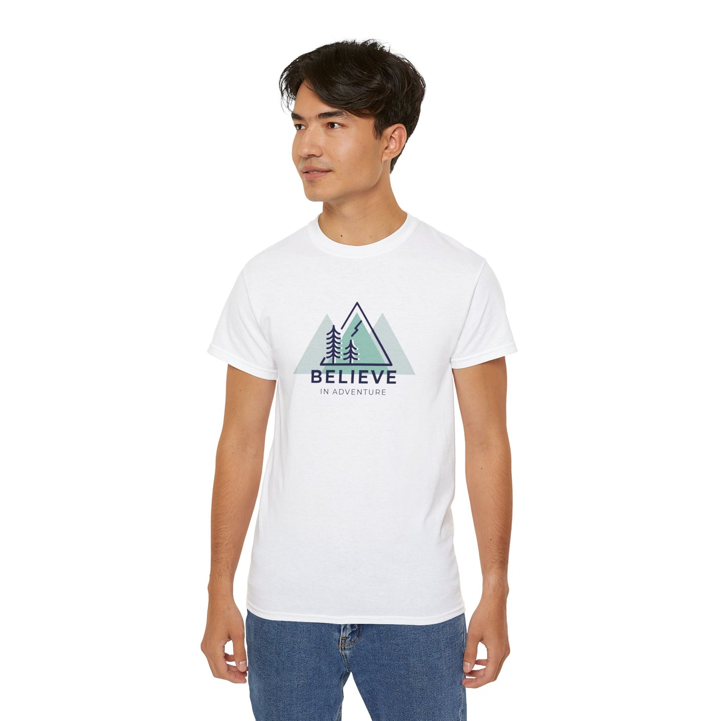 "Believe in Adventure" Graphic T-Shirt for Nature Lovers
