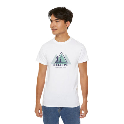 "Believe in Adventure" Graphic T-Shirt for Nature Lovers
