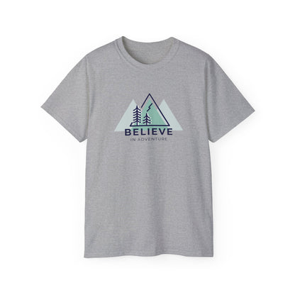 "Believe in Adventure" Graphic T-Shirt for Nature Lovers