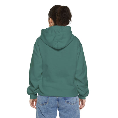 "Believe in Adventure" Unisex Garment-Dyed Adventure Hoodie
