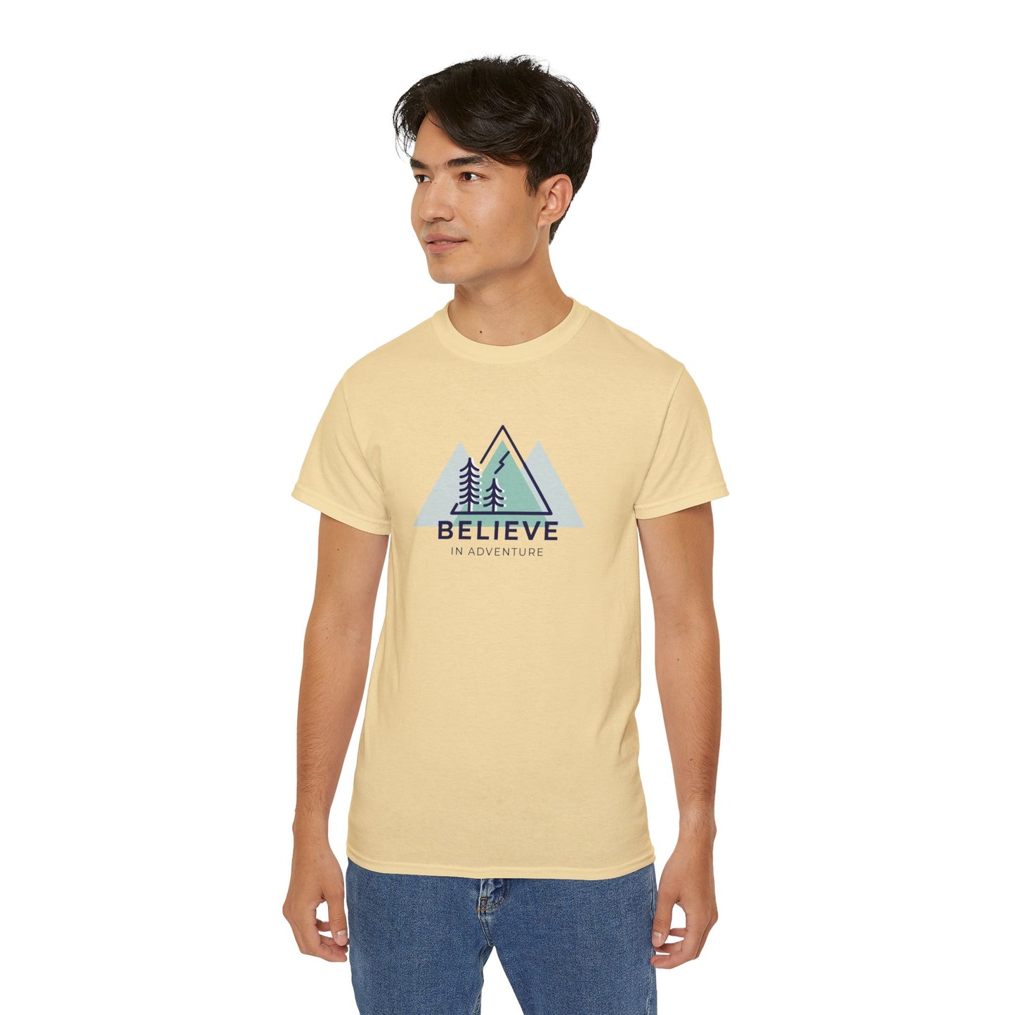 "Believe in Adventure" Graphic T-Shirt for Nature Lovers