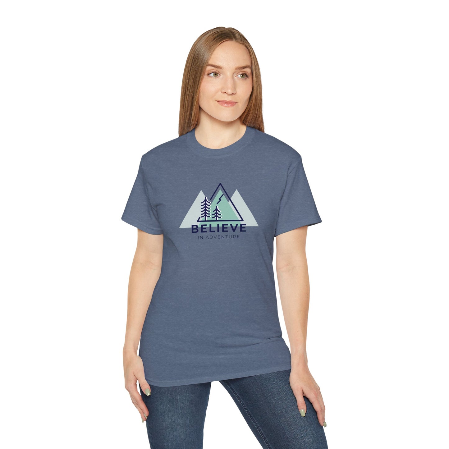 "Believe in Adventure" Graphic T-Shirt for Nature Lovers
