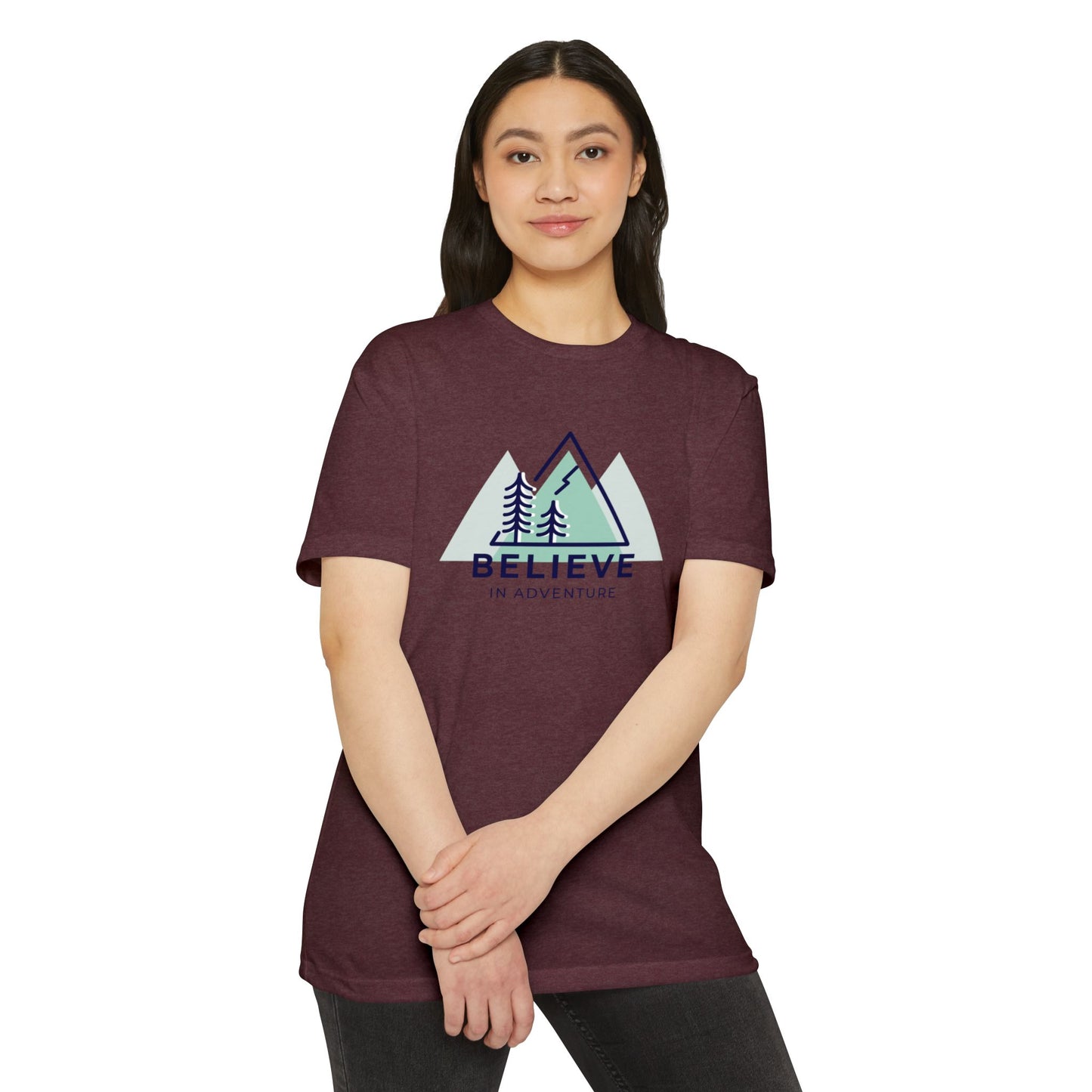 "Believe in Adventure" Unisex Jersey T-Shirt