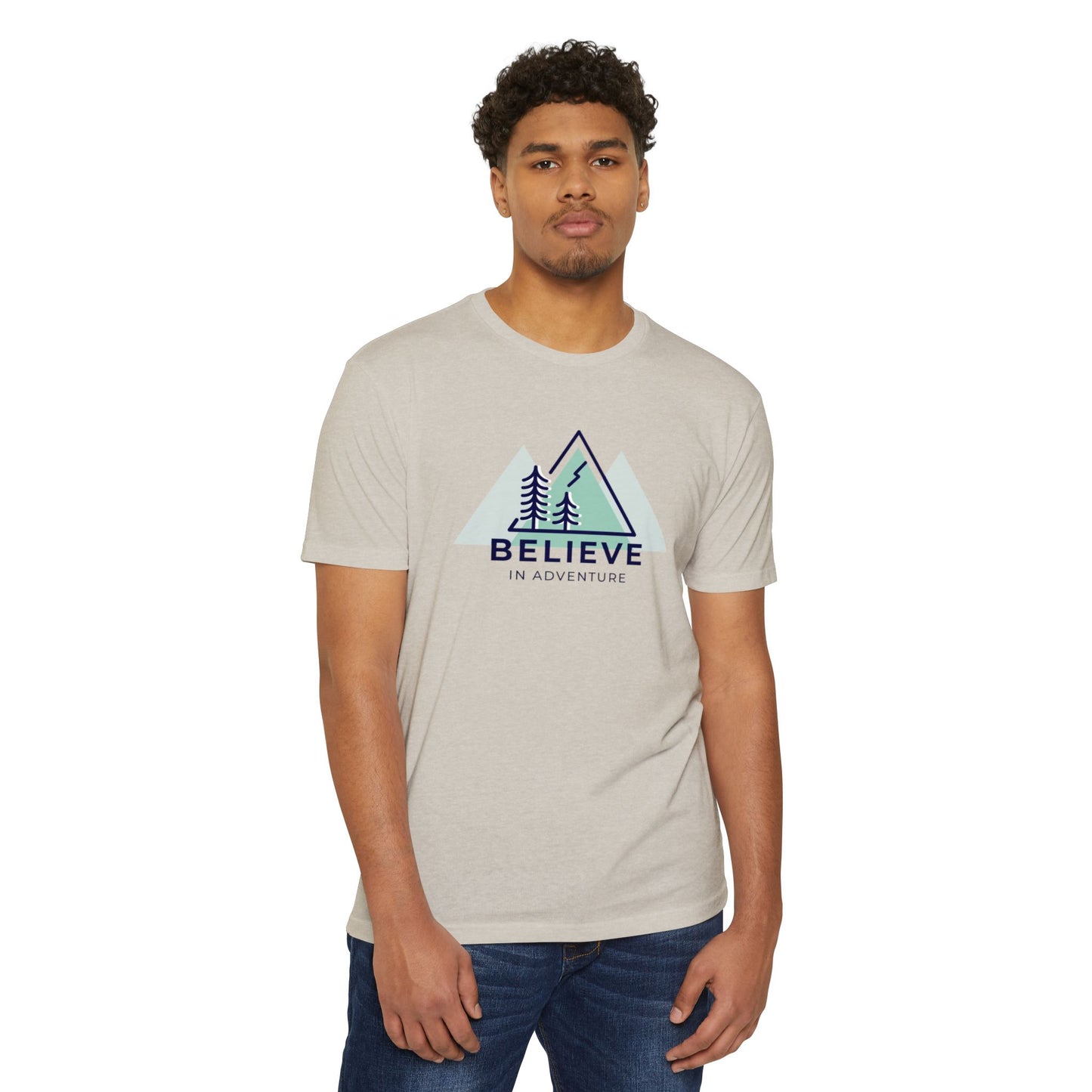 "Believe in Adventure" Unisex Jersey T-Shirt