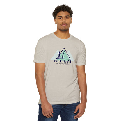 "Believe in Adventure" Unisex Jersey T-Shirt