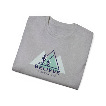 "Believe in Adventure" Graphic T-Shirt for Nature Lovers