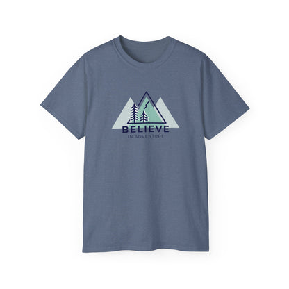 "Believe in Adventure" Graphic T-Shirt for Nature Lovers