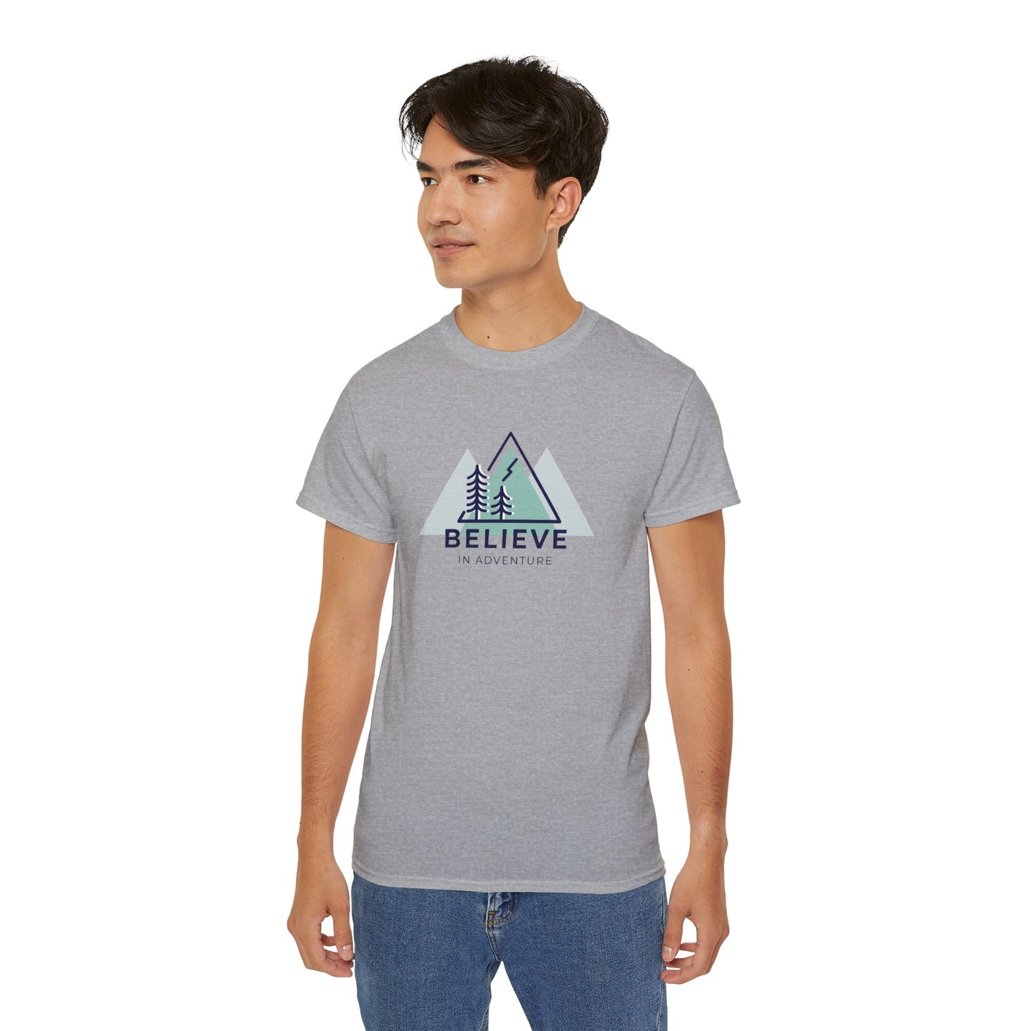 "Believe in Adventure" Graphic T-Shirt for Nature Lovers
