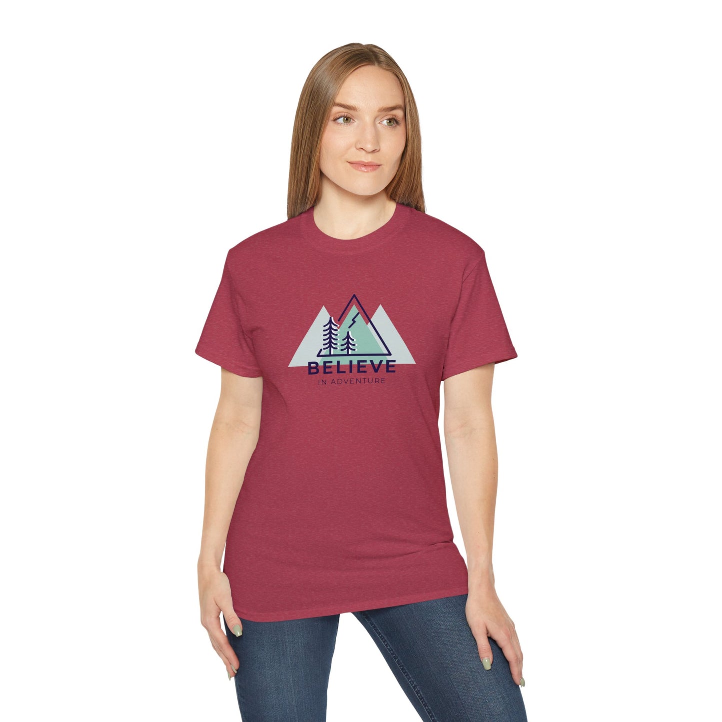 "Believe in Adventure" Graphic T-Shirt for Nature Lovers