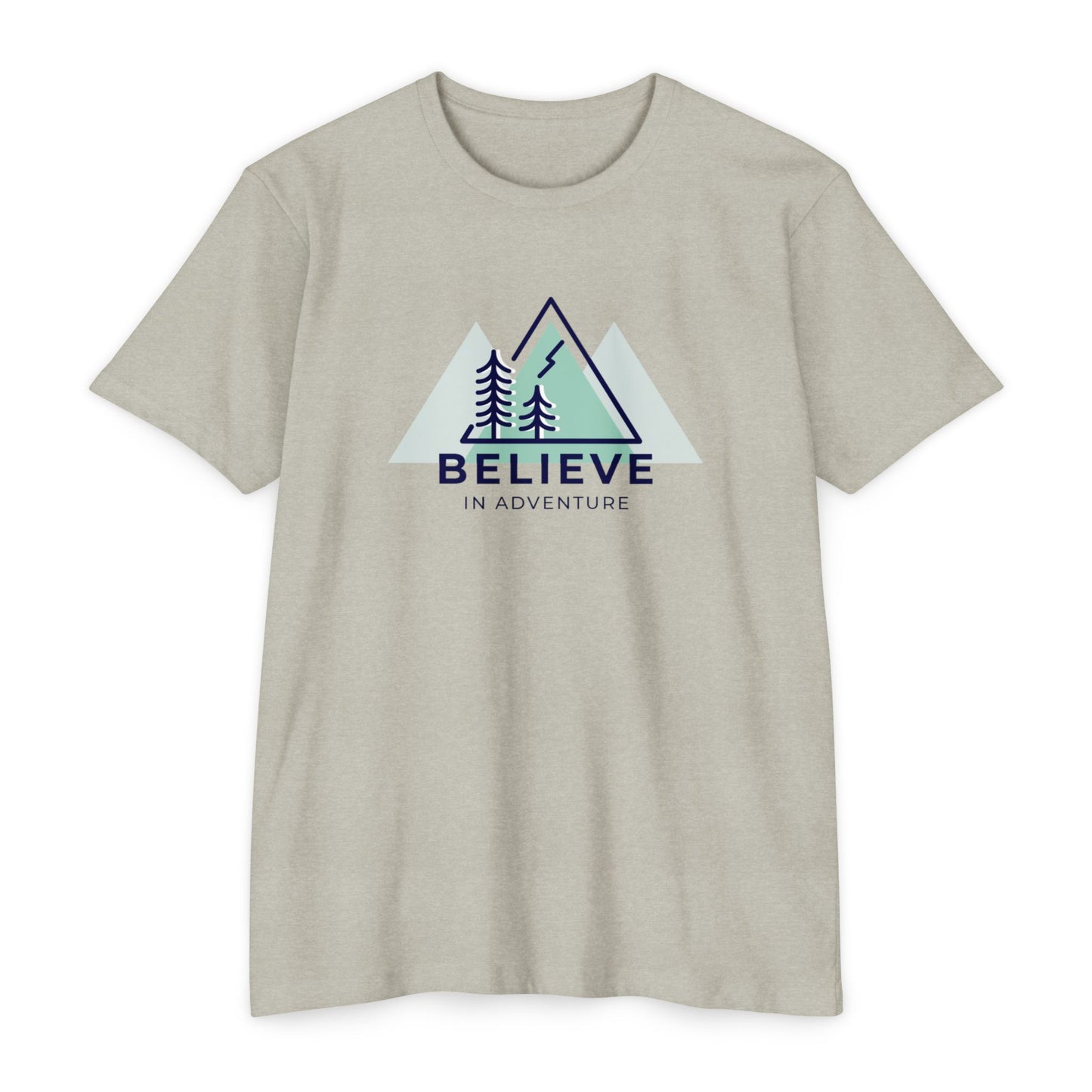"Believe in Adventure" Unisex Jersey T-Shirt