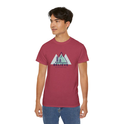 "Believe in Adventure" Graphic T-Shirt for Nature Lovers