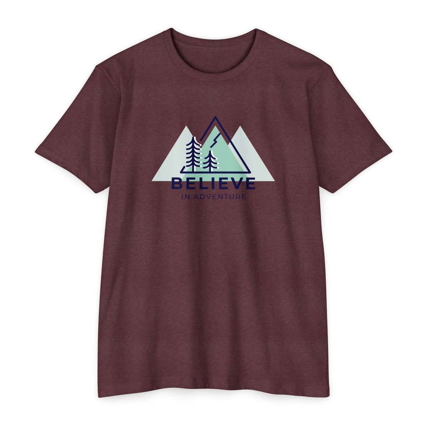 "Believe in Adventure" Unisex Jersey T-Shirt