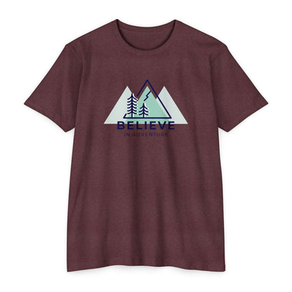 "Believe in Adventure" Unisex Jersey T-Shirt