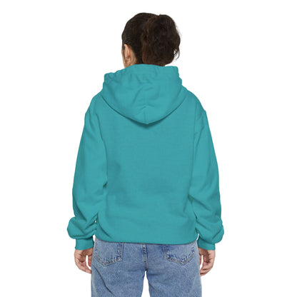 "Believe in Adventure" Unisex Garment-Dyed Adventure Hoodie