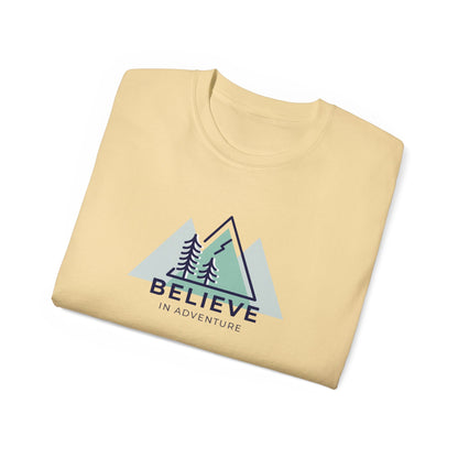 "Believe in Adventure" Graphic T-Shirt for Nature Lovers