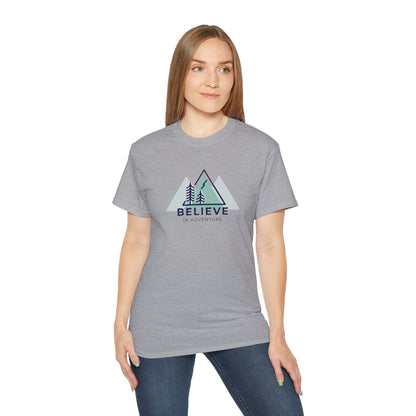 "Believe in Adventure" Graphic T-Shirt for Nature Lovers