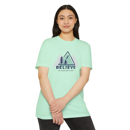 "Believe in Adventure" Unisex Jersey T-Shirt